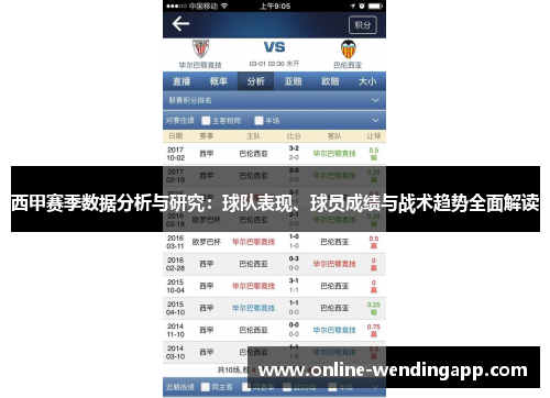 西甲赛季数据分析与研究:球队表现、球员成绩与战术趋势全面解读 西甲赛季数据分析与研究:球队表现、球员成绩与战术趋势全面解读
